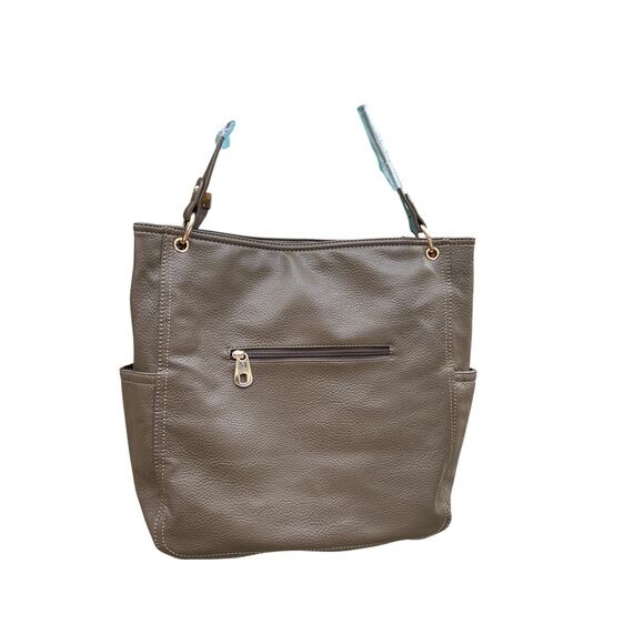 Montana West Brown Shoulder Bag - Picture 2 of 8